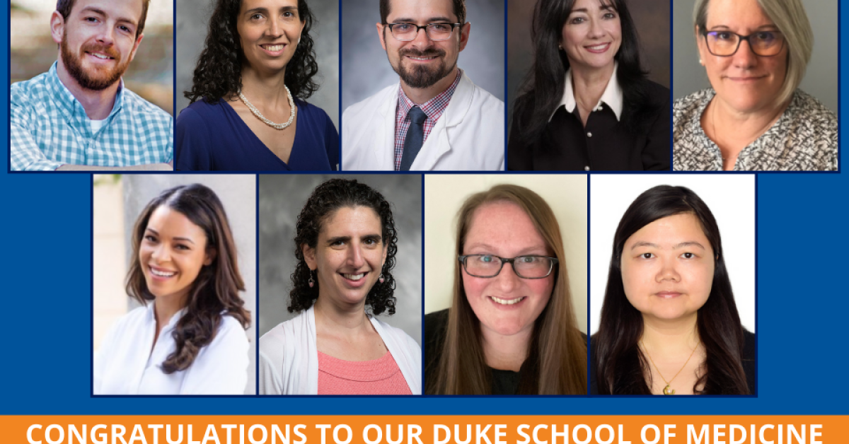 Nine Duke Psychiatry Faculty Selected for Leadership Programs Duke